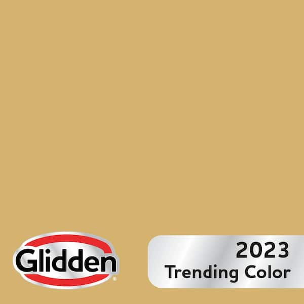 Glidden One Coat Interior Paint and Primer, Almond Cream / Beige, 1-Quart,  Eggshell 