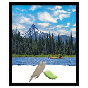 Jet Black Picture Frame Opening Size 20 x 24 in.