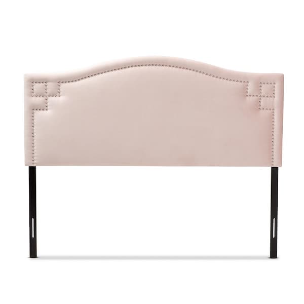 Baxton Studio Aubrey Light Pink Queen Headboard