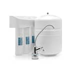 3-Stage Under Sink Reverse Osmosis Drinking Water Filter System - NSF Certified