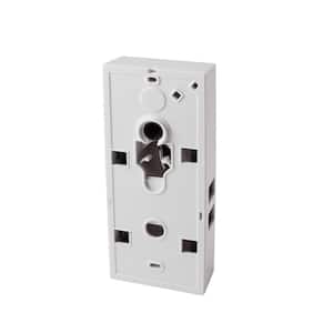 2-Note Mechanical Wireless Doorbell Chime and Doorbell Push Button with Separate Door Viewer