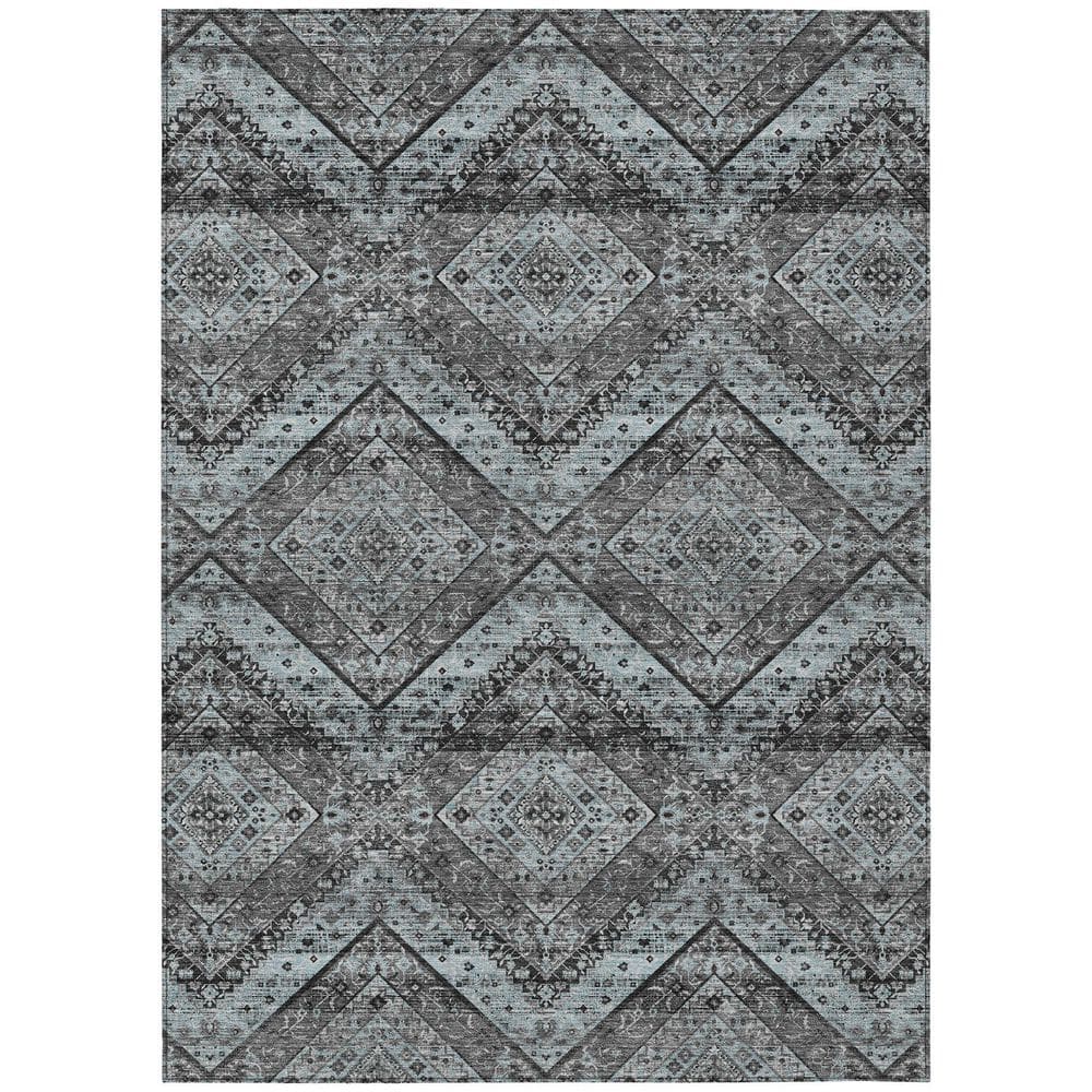 Chantille Machine Washable Indoor/Outdoor Abstract ACN2699 Gray 9 ft. x 12 ft. Area Rug price history on PriceWatchPro