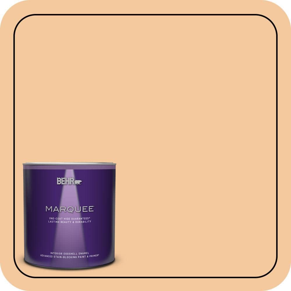 1 qt. #M240-4 Sheer Apricot Eggshell Enamel Interior Paint & Primer price history on PriceWatchPro
