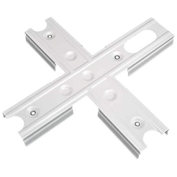 ETi Cross Shape Linking Bracket to Mount Only with 4 ft. Commercial Strip Light - Store SKU# 1004330413 and 1004299517