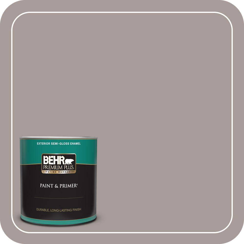 1 qt. #PPU17-12 Smoked Mauve Semi-Gloss Enamel Exterior Paint & Primer price history on PriceWatchPro