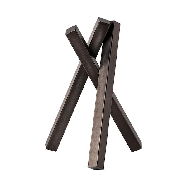 Mercana Bastian (Large) 12.0 in. H Black Metal Abstract Object