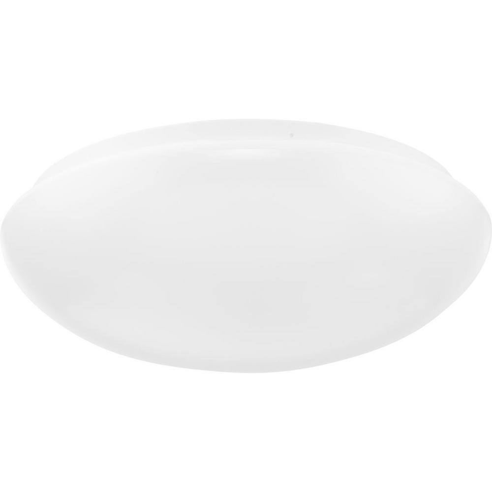 White Glass LED Flush Mount Ceiling Light