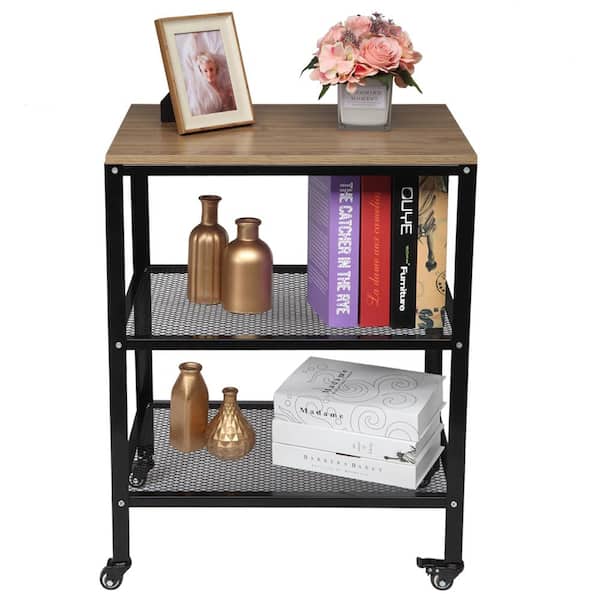 Winado MDF Kitchen Utility Table with Metal Frame