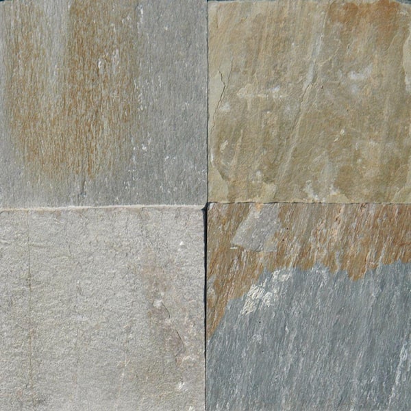 MSI Arctic White Paver 12 in. L x 12 in. W x 1 in. Thick Natural Quartzite Floor Tile