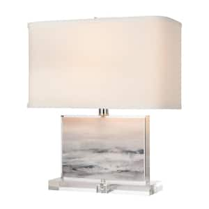 Mc Adenville 18 in. Gray Table Lamp