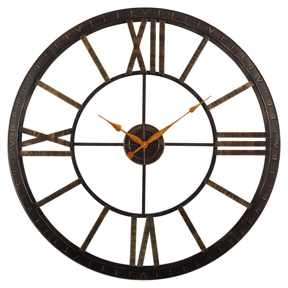 Reviews For Firstime Co Big Time 40 In Wall Clock The Home Depot
