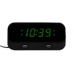 Fully Functional Alarm Clock with HD Hidden Camera and Nightvision Free 128GB MicroSD Card Included