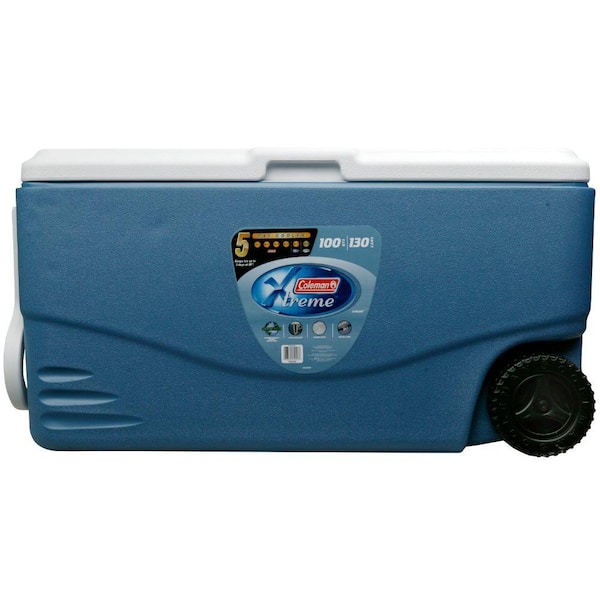 Coleman Xtreme 2-Wheeled 100 Qt. Cooler