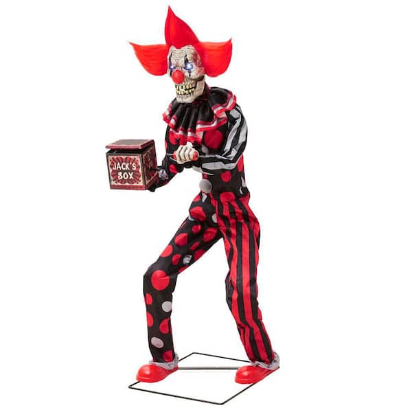 6 FT Halloween Classics Animated LED Checkmate Chuckles