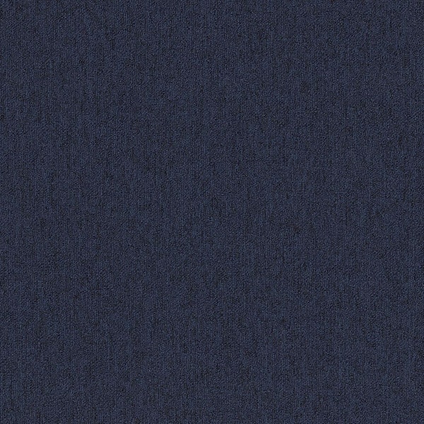 Form Focus-Navy-Blue Commercial/Residential 24 x 24 in. Glue-Down Carpet Tile Square (72 sq. ft. )