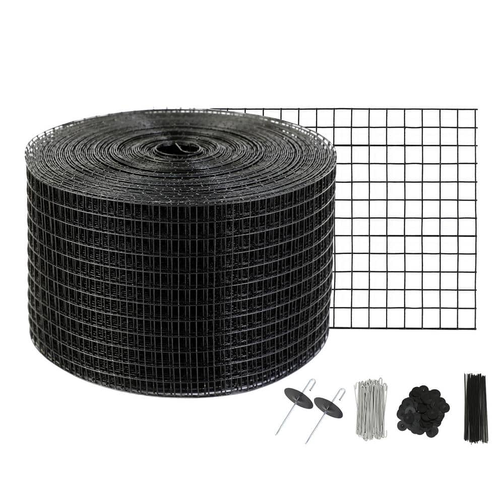 VEVOR 8 inch x 100 ft Solar Panel Bird Guard Garden Fence Critter Guard ...