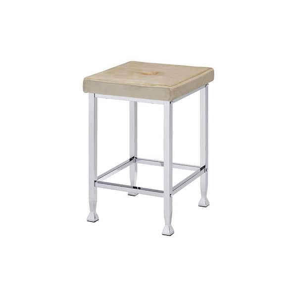 Acme Furniture Raine 24 In Beige, Acme Counter Height Bar Stools