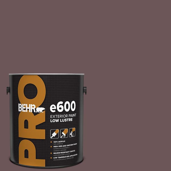 BEHR PRO 1 gal. #N120-7 Grand Plum Low Luster Exterior Paint