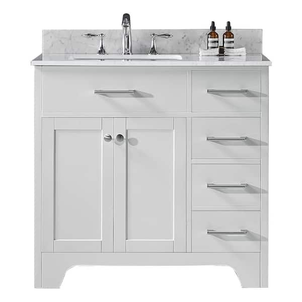 Exclusive Heritage Clariette 36 in. W x 22 in. D x 34.21 in. H Bath ...