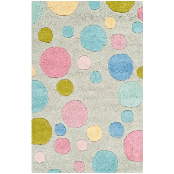 SAFAVIEH Soho Grey/Multi 2 ft. x 3 ft. Geometric Area Rug