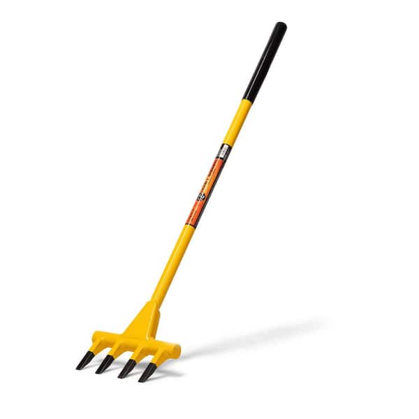 40 in. 4-Tine Demolition Fork Wrecking Bar