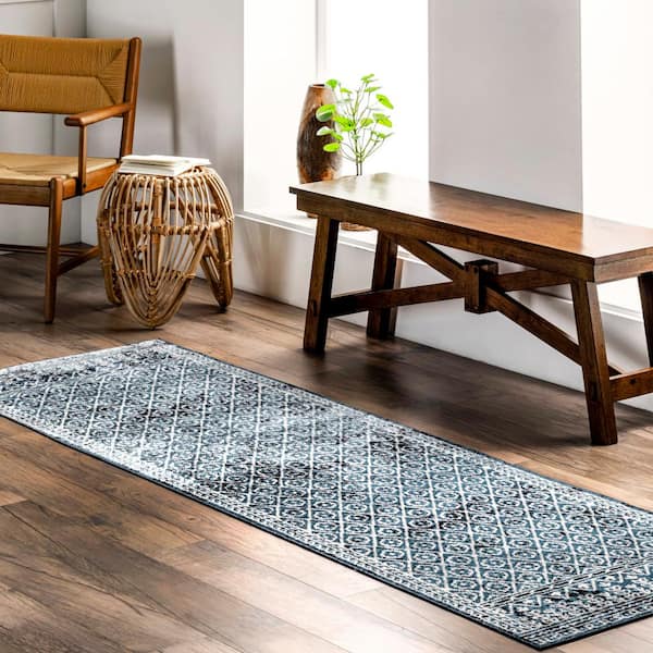 nuLOOM 2 x 8 Rectangular Recycled Synthetic Fiber Non-Slip Rug Pad in the Rug  Pads department at