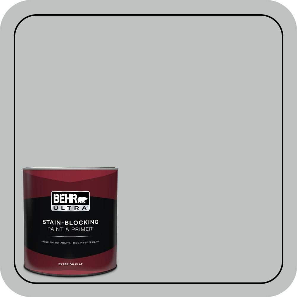 1 qt. #PPU26-18 Silver Mine Flat Exterior Paint & Primer price history on PriceWatchPro