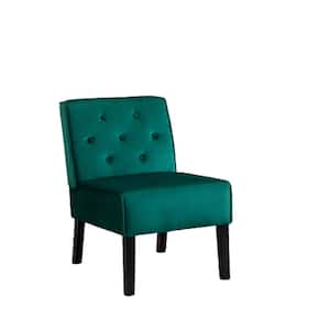 Adams Green Velvet Accent Chair (Set of 2)