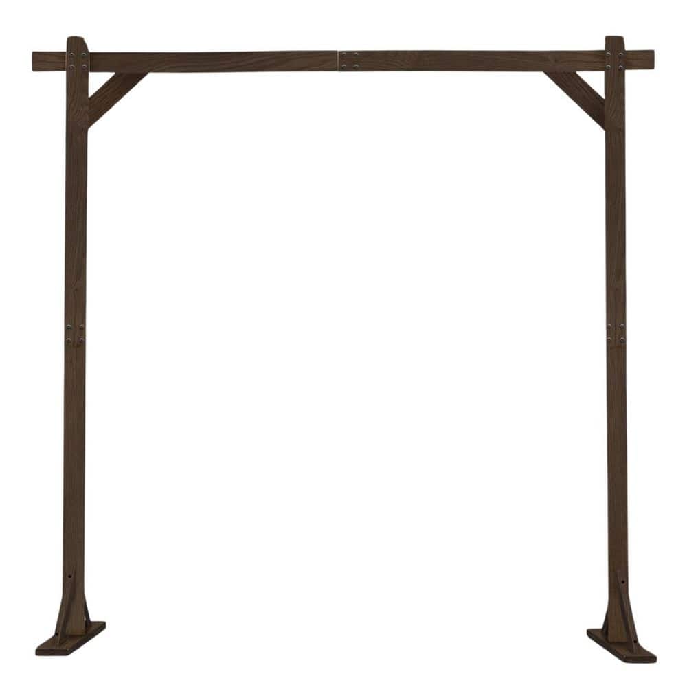 6.92 in. x 6.92 in. x 6.7 in. Rustic Wooden Arbor Arch 7.2 ft. for Wedding Ceremony Outdoor Indoor Garden Parties price history on PriceWatchPro