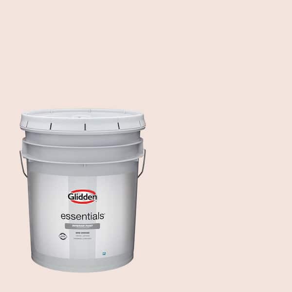Glidden Essentials 5 gal. PPG1191-2 Peach Tone Semi-Gloss Interior Paint