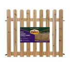 Vigoro 37.1 in. H x 45.35 in. W Cedar Garden Fence Panel 860664 - The Home  Depot