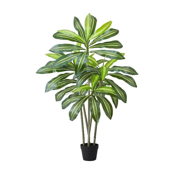 artificial dracaena plant Nearly Natural 10ft. Artificial Dracaena Tree with Real Touch Leaves main image 0