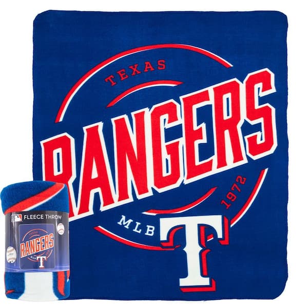 MLB Rangers Campaign Fleece Throw