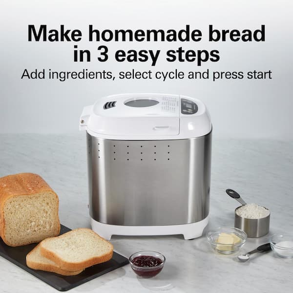 Razorri 2 lbs. 25-in-1 Stainless Steel Automatic Bread Maker with