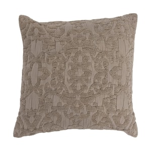 Woven Cotton Chenille Jacquard Pillow