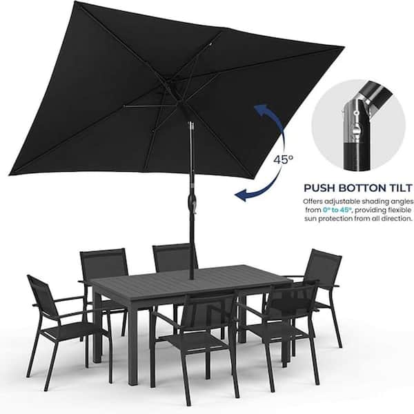 bed bath and beyond umbrella patio 12 ft Metal Patio Umbrellas