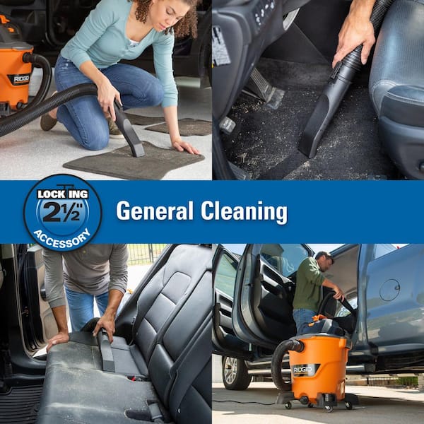 RIDGID 2-1/2 in. LA2503 Locking Car Nozzle Accessory Shop Vacuum