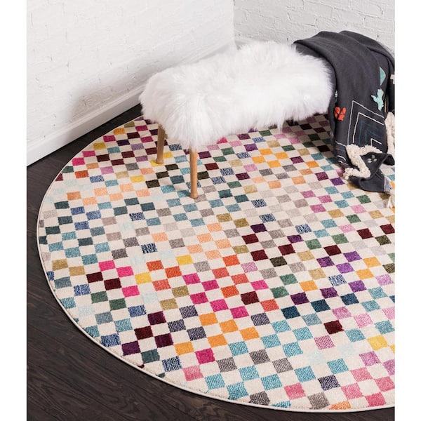Chromatic Palm Bay Multi 8' 0 x 8' 0 Round Rug