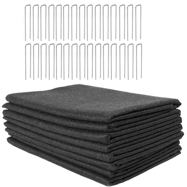 3 ft. x 50 ft. Underlayment and Weed Barrier Fabric Non Woven Geotextile (1 Pack)