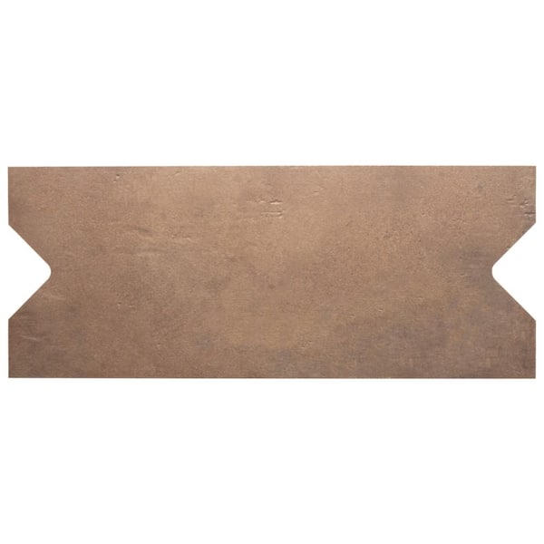 Argile Losanga Ferrara 7 in. x 17-5/8 in. Porcelain Floor and Wall Tile (0.86 sq. ft./Each)