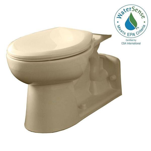 American Standard Yorkville Chair Height 1.1 or 1.6 GPF Elongated Toilet Bowl Only in Bone