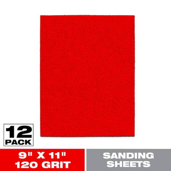 4-3/16 in. x 11-1/4 in. 150 Grit Drywall Sanding Sheet (25-Pack)