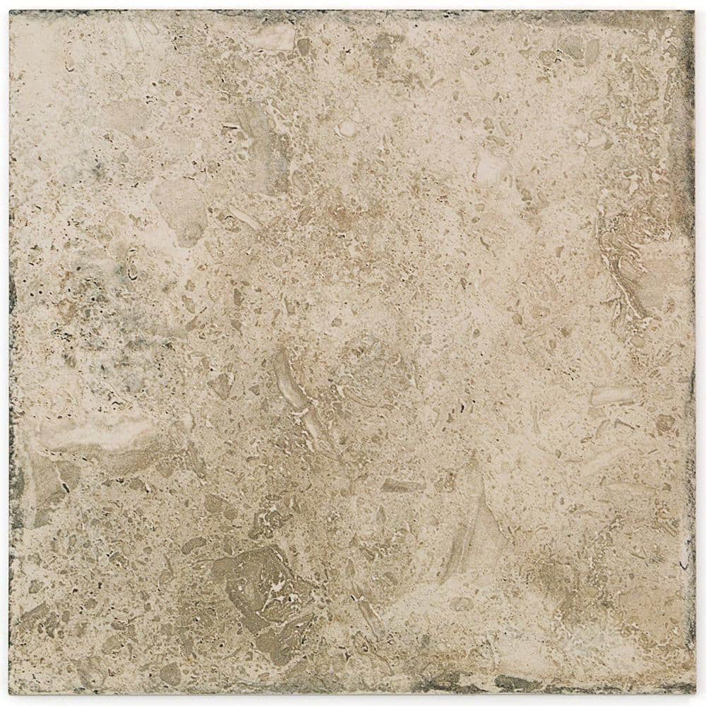 Delfi Natural Porcelain 12" x 12" Stone Look Wall & Floor Tile