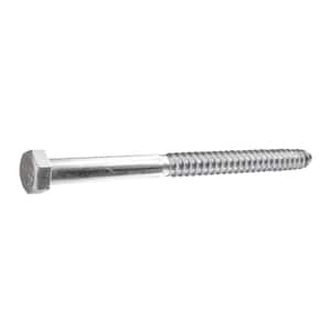1/2 in. x 7 in. Hex Zinc Plated Lag Screw (15-Pack)