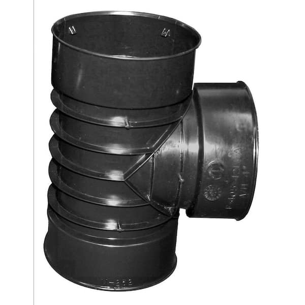 Advanced Drainage Systems 6 in. Singlewall Snap Tee
