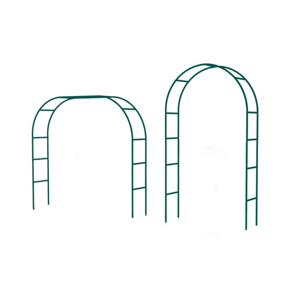 Steel Garden Arch, 78 High x 45 Wide, Garden Arbor for Various Climb