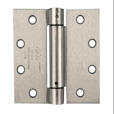2 Pack 4 inch Hinge Outlet Double Acting Spring Hinge Stainless Steel 