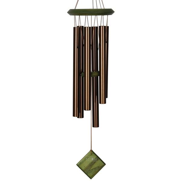 WOODSTOCK CHIMES Encore Collection, Chimes of Pluto, 27 in. Bronze Wind