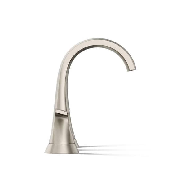 KOHLER Cursiva 8 in. Widespread 2-Handle Bathroom Faucet in