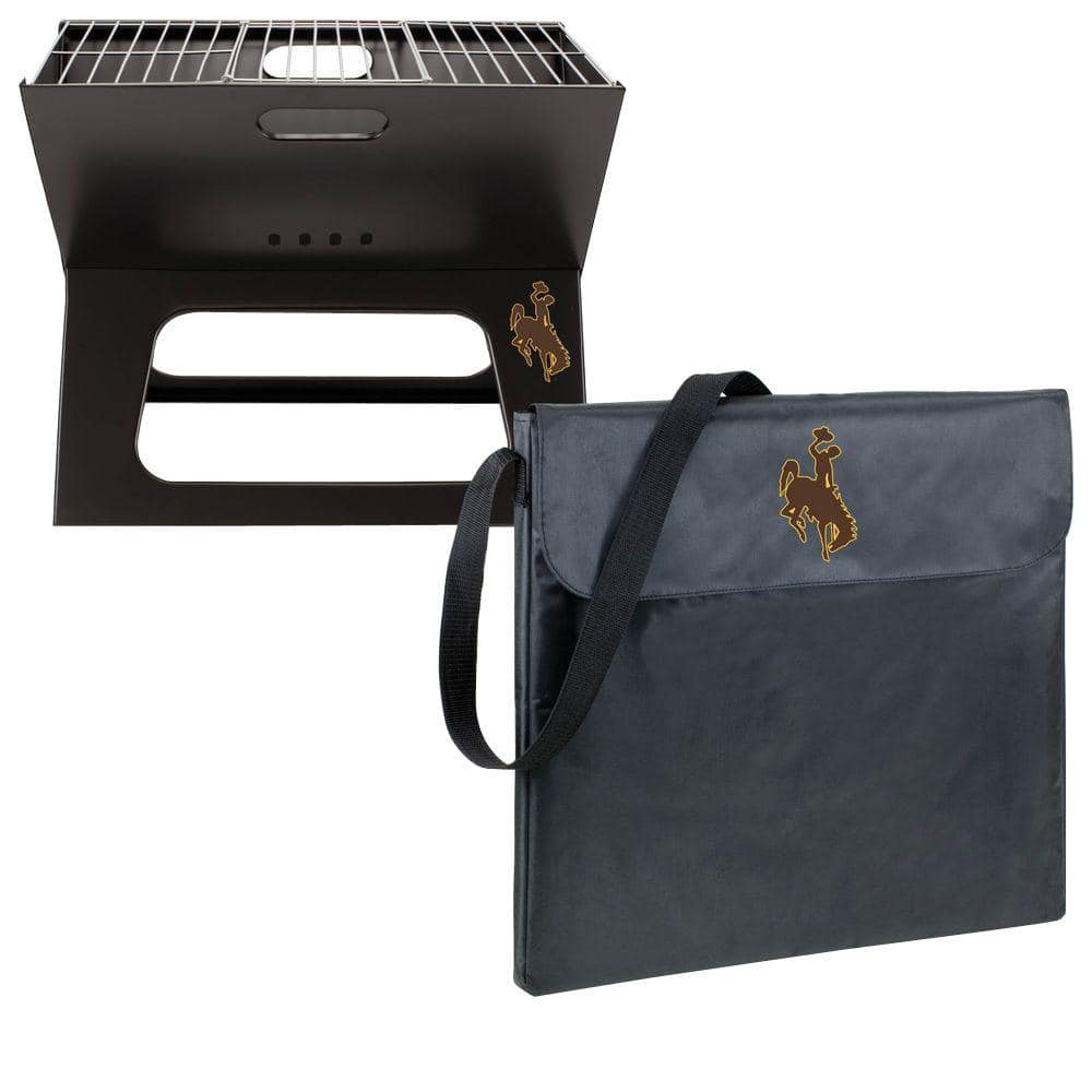 Picnic Time Wyoming Cowboys - X-Grill Portable Charcoal Grill